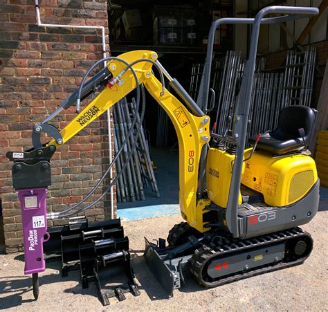 mini excavator breaker for sale|miniexcavator with breaker attachment pictures.